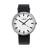 Jag Glebe Silver Stainless Steel 42mm Watch