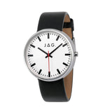 Jag Glebe Silver Stainless Steel 42mm Watch