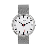Jag Glebe Silver Stainless Steel 42mm Watch