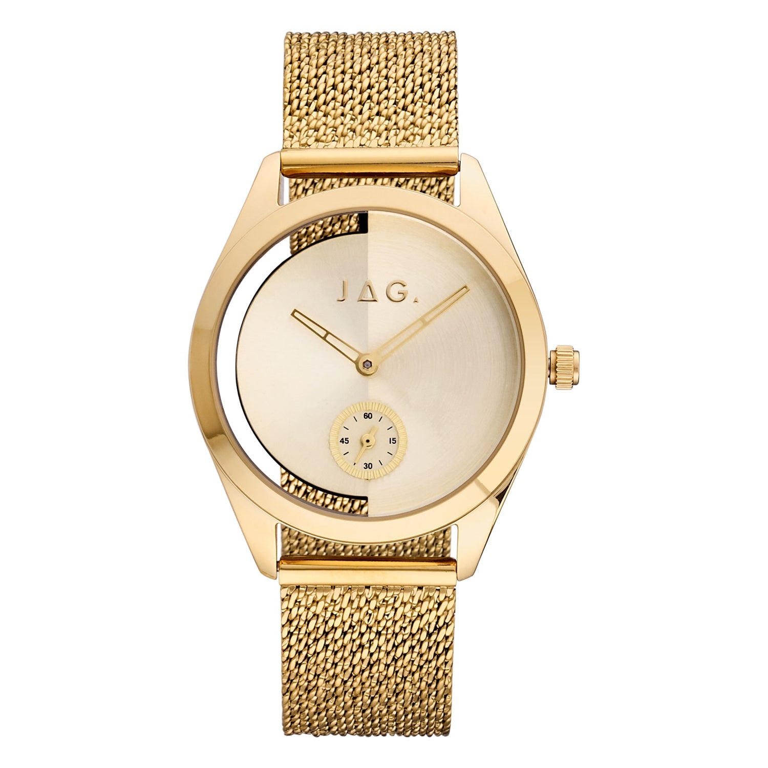 Jag Harrow Gold Stainless Steel 36mm Watch