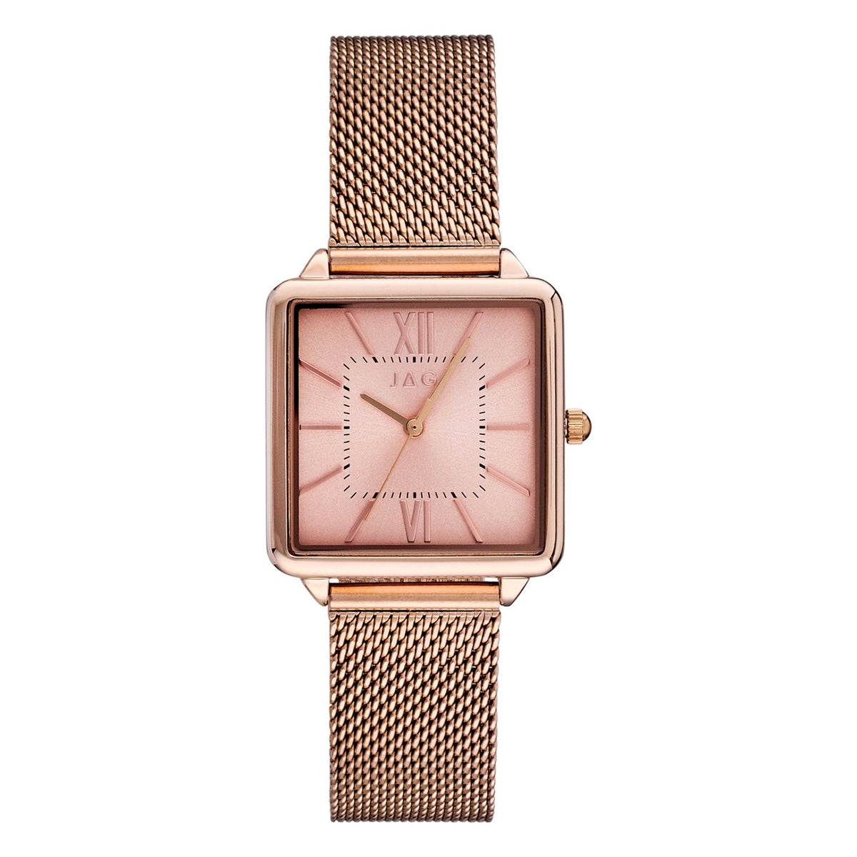 Jag Malvern Rose Gold Alloy 28mm Watch