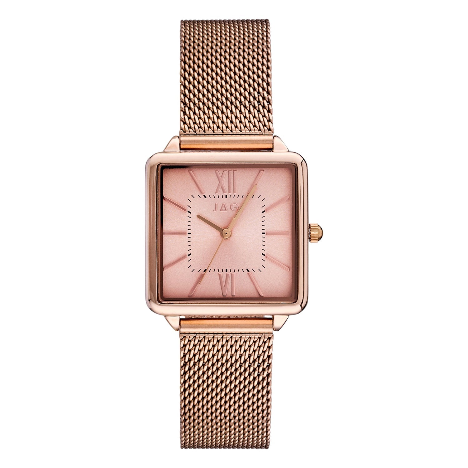 Jag Malvern Rose Gold Alloy 28mm Watch