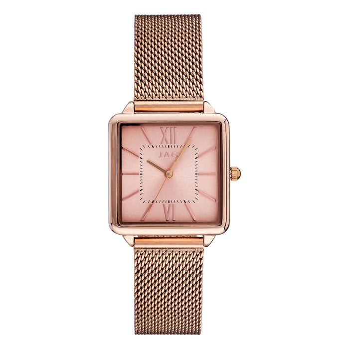 Jag Malvern Rose Gold Alloy 28mm Watch
