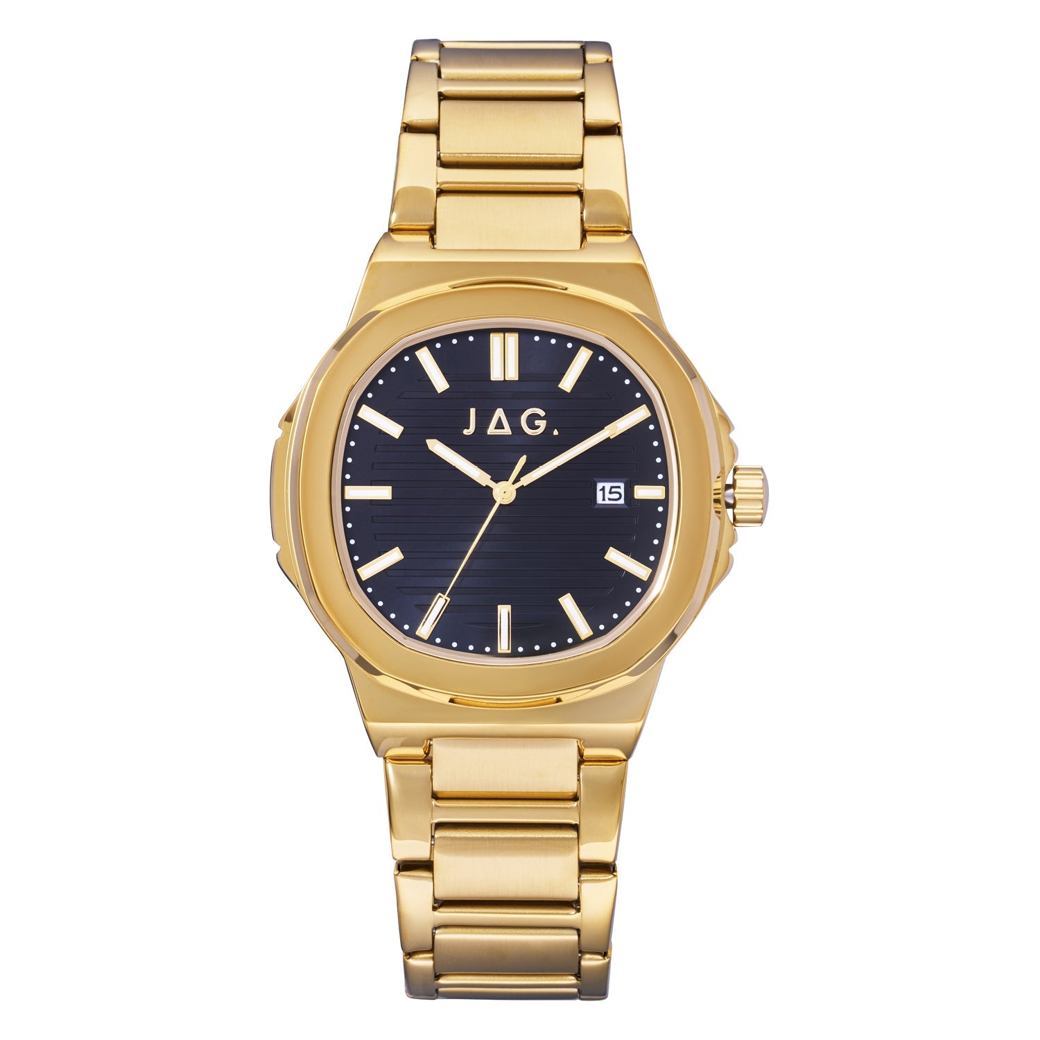 Jag Eaton Gold Alloy 42mm Watch