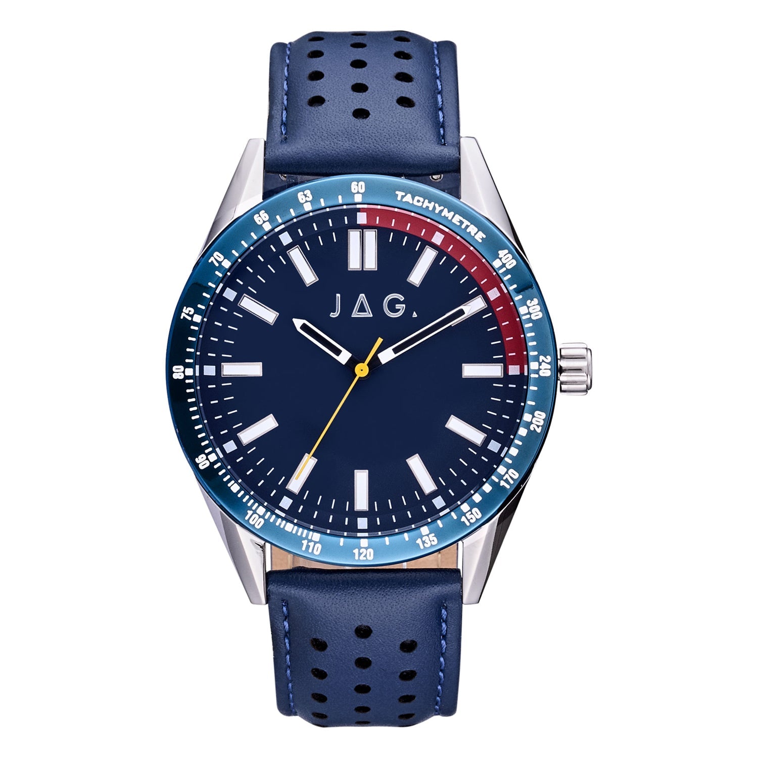 Jag Sandown Blue Stainless Steel 44mm Watch