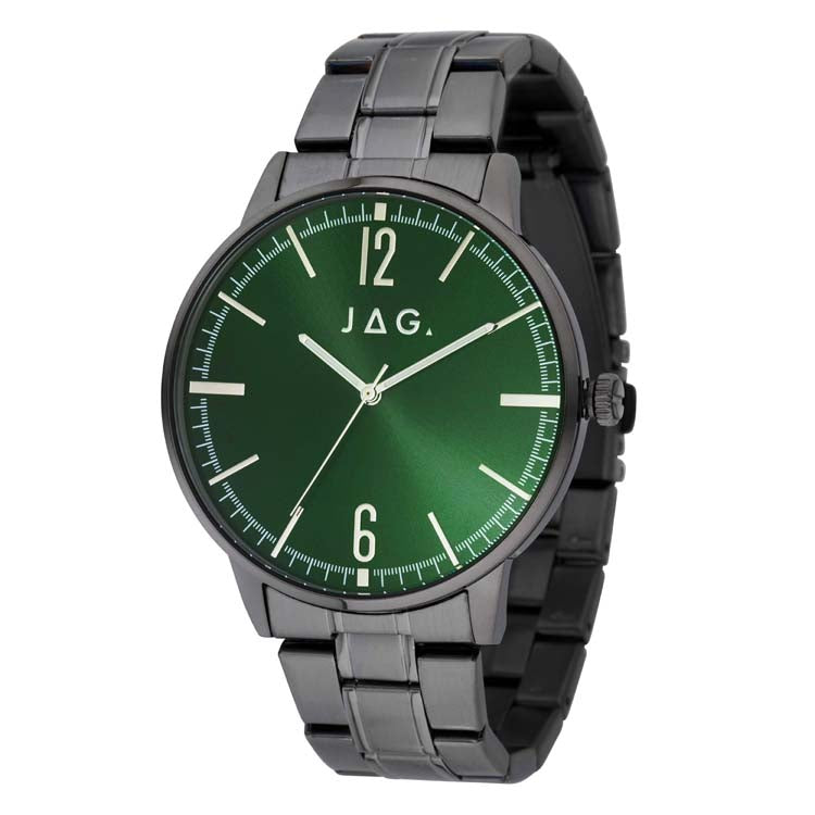 Jag Gawler Green Stainless Steel 45mm Watch