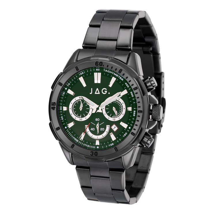 Jag Winton Green Stainless Steel 44mm Watch