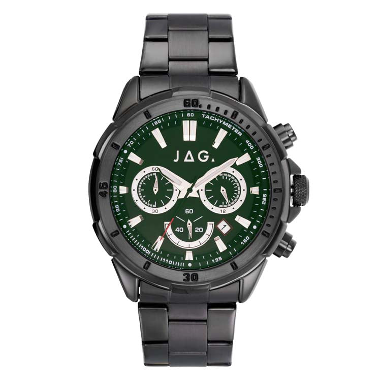 Jag Winton Green Stainless Steel 44mm Watch