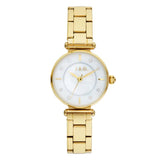 Jag Portland White Mother Of Pearl Alloy 28mm Watch