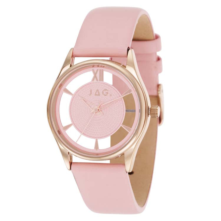 Jag Croydon Pink Alloy 34mm Watch