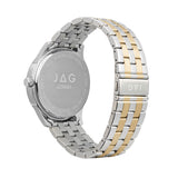 JAG William Mens Blue Dial Ips 44mm Two-Tone Watch