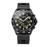 JAG Beachport Mens Black Dial 46mm Black Watch