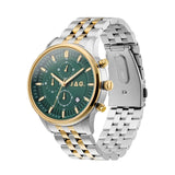 JAG Albany Mens Green Dial 45mm Two-Tone Watch