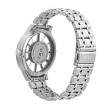 JAG Gerroa Mens Blue Dial 43mm Silver Watch