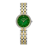 JAG Iluka Womens Green MOP Dial 30mm Two-Tone Watch