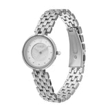 JAG Iluka Womens White MOP Dial 30mm Silver Watch
