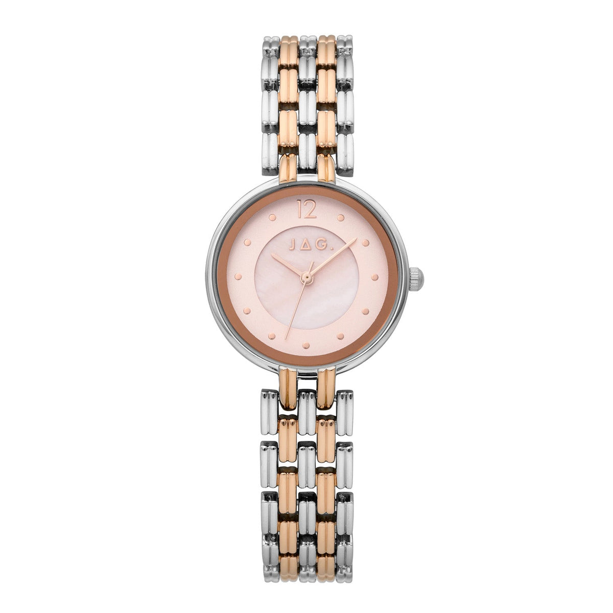 JAG Iluka Womens Pink MOP Dial 30mm Two-Tone Watch