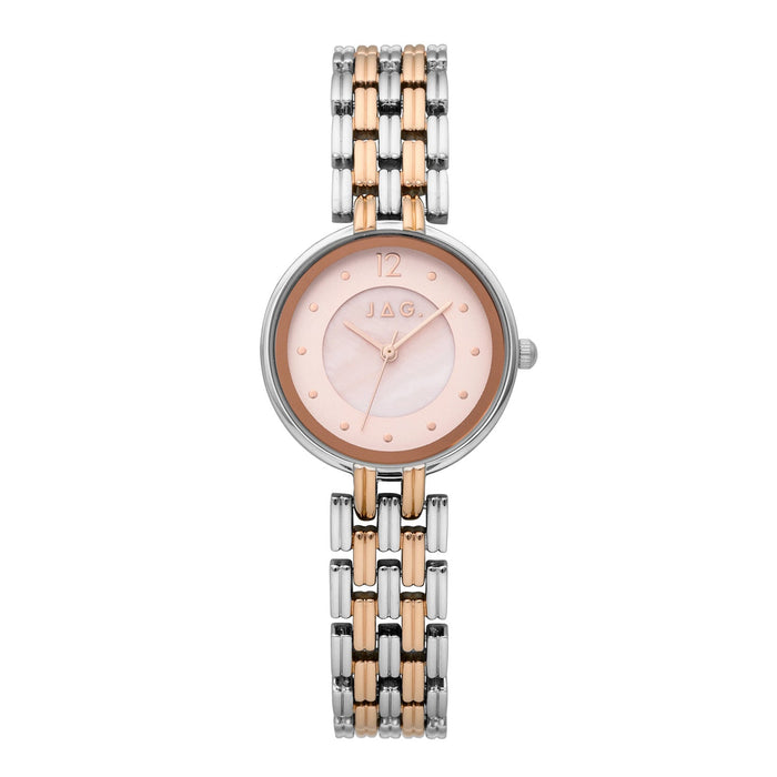 JAG Iluka Womens Pink MOP Dial 30mm Two-Tone Watch