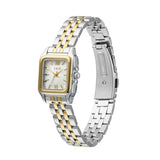 JAG Berrima Womens White MOP 20.3mm Two-Tone Watch