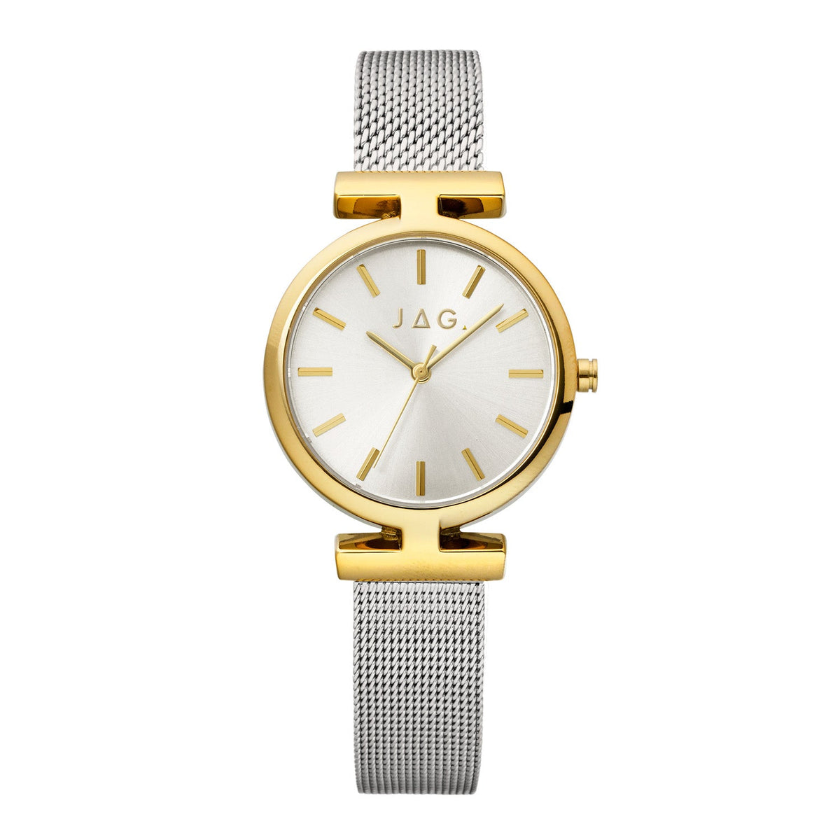JAG Mudgee Womens Silver Dial 35mm Silver Watch