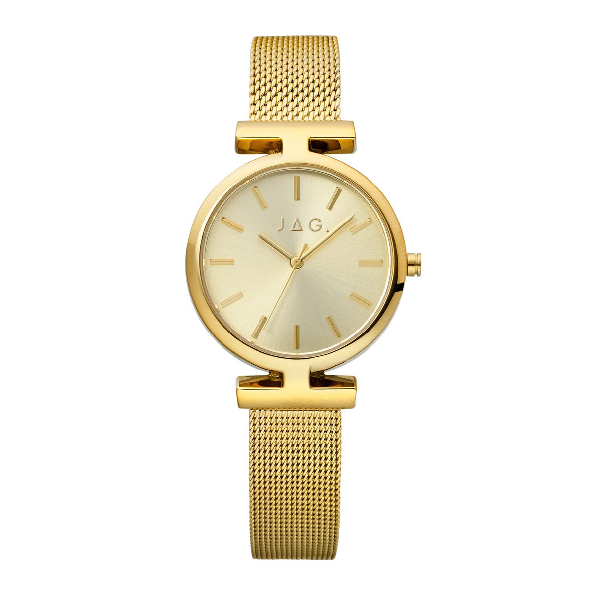 JAG Mudgee Womens Gold Dial 35mm Gold Watch
