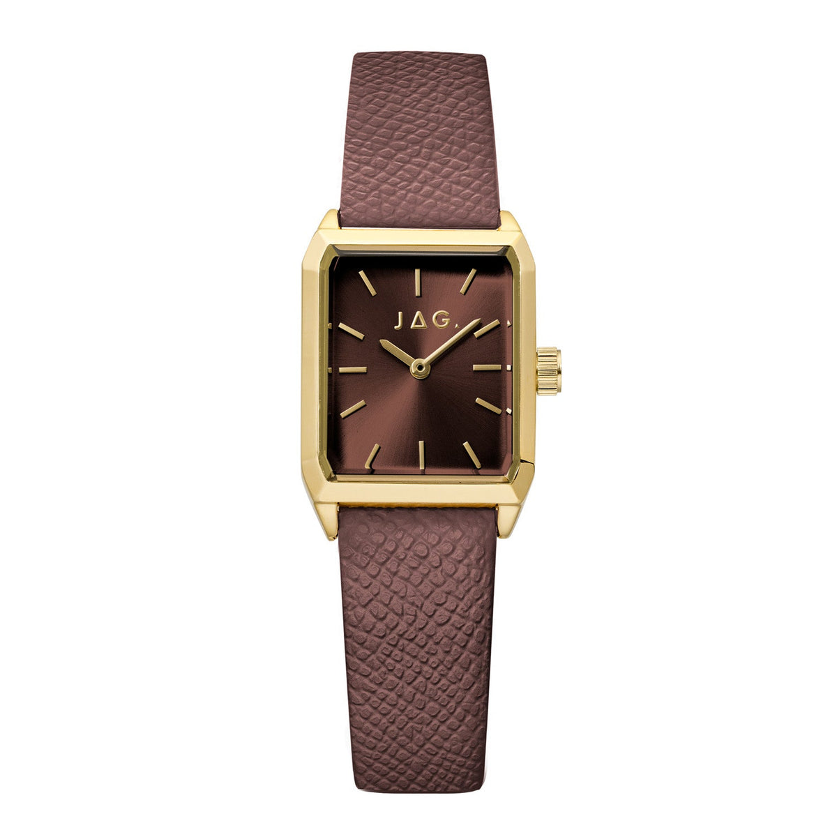 JAG Sorrento Womens Brown Dial 24mm Brown Watch