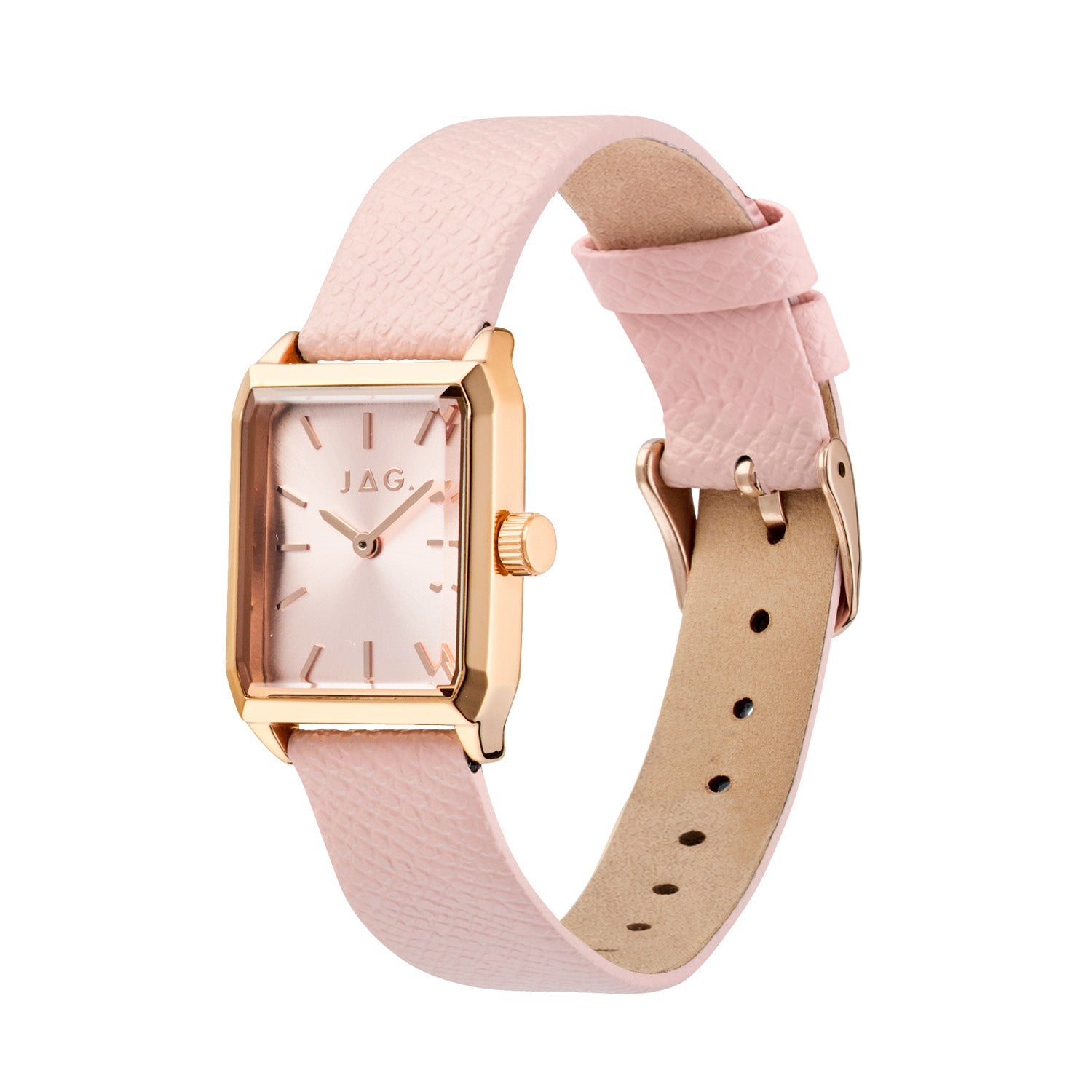 JAG Sorrento Womens Pink Dial 24mm Pink Watch