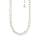 THOMAS SABO Necklace Pearls Silver