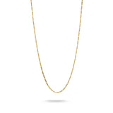 THOMAS SABO Charm necklace Figaro design Gold