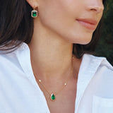THOMAS SABO Necklace with Turquoise Teardrop Stone