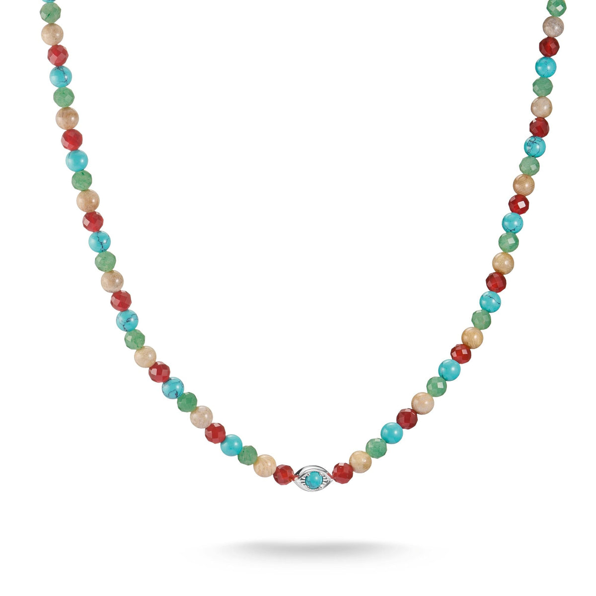 THOMAS SABO Necklace with Multi-coloured Beads