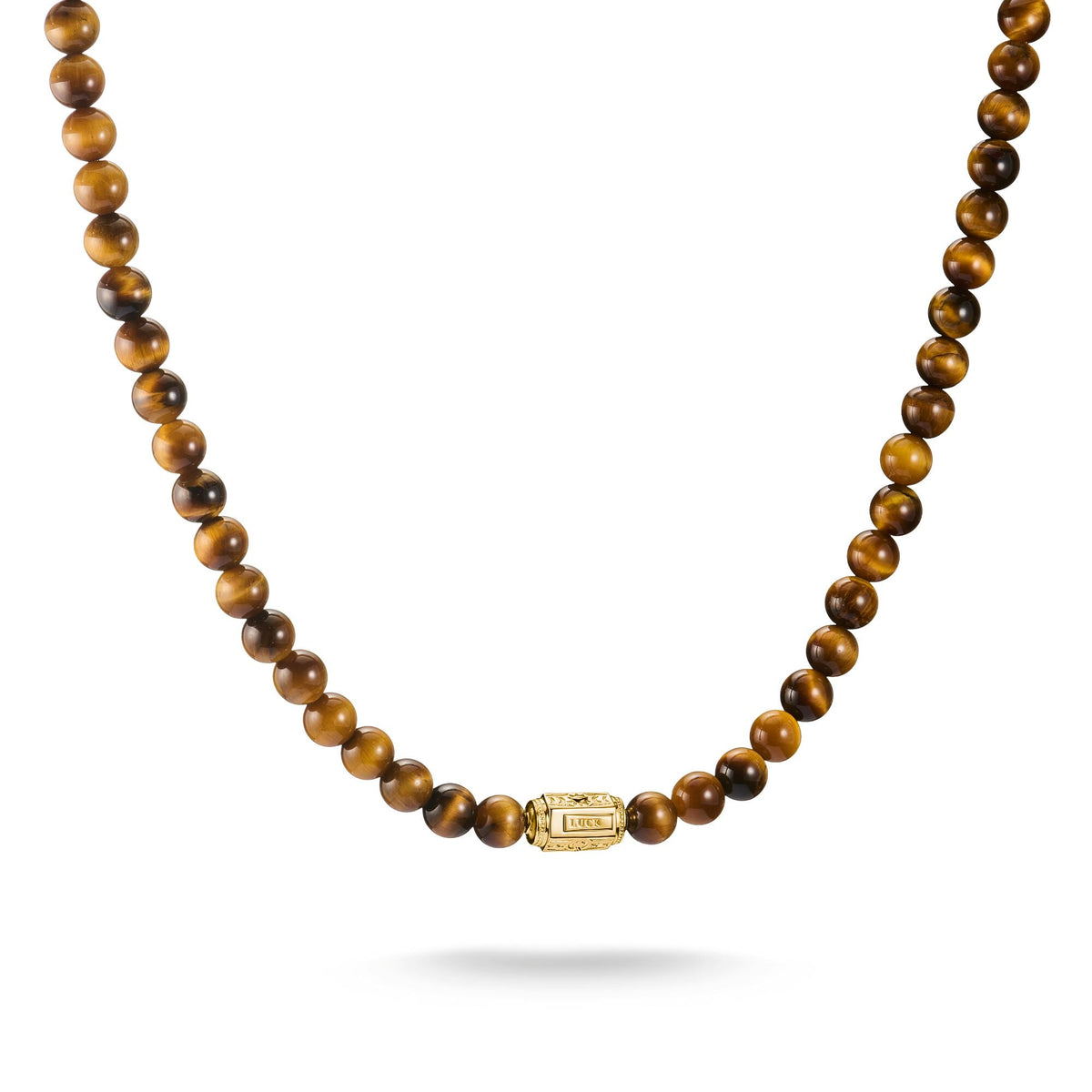 THOMAS SABO Necklace with Tiger’s Eye Beads