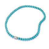 THOMAS SABO Necklace with Imitation Turquoise Beads