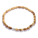 THOMAS SABO Elyndra Necklace with Yellow Jasper Beads