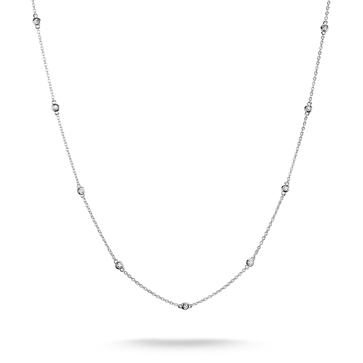 THOMAS SABO Necklace with White Zirconia Stones
