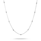 THOMAS SABO Necklace with White Zirconia Stones