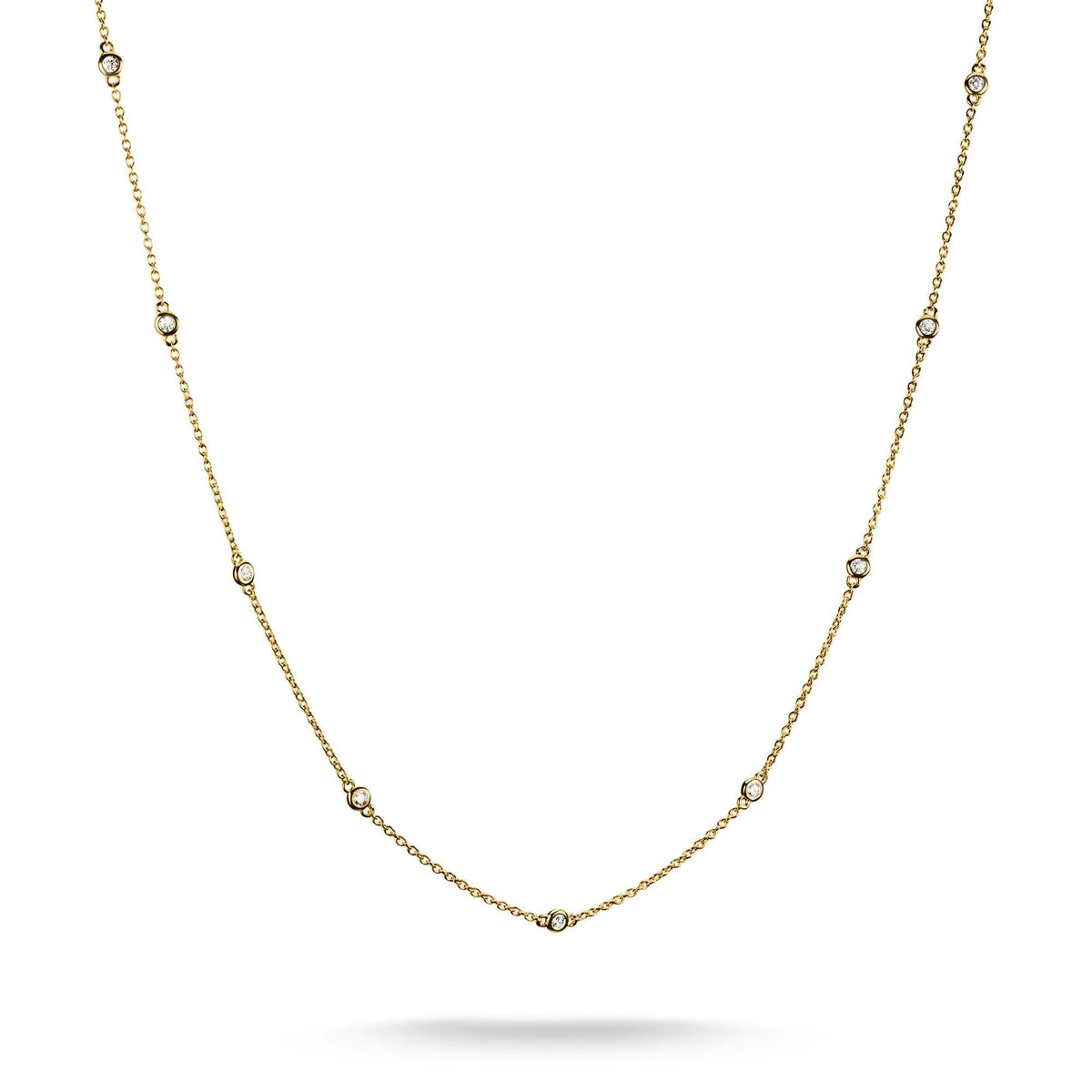 THOMAS SABO Necklace with White Zirconia Stones