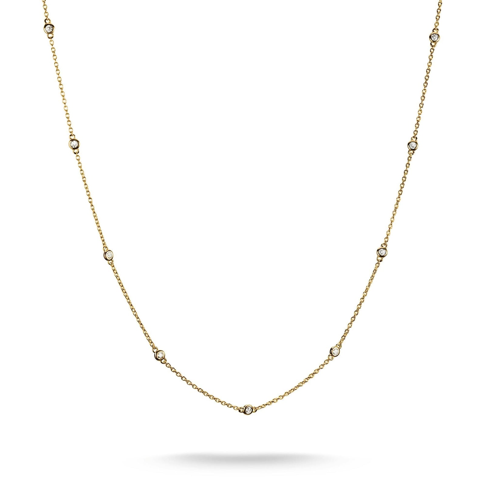 THOMAS SABO Necklace with White Zirconia Stones