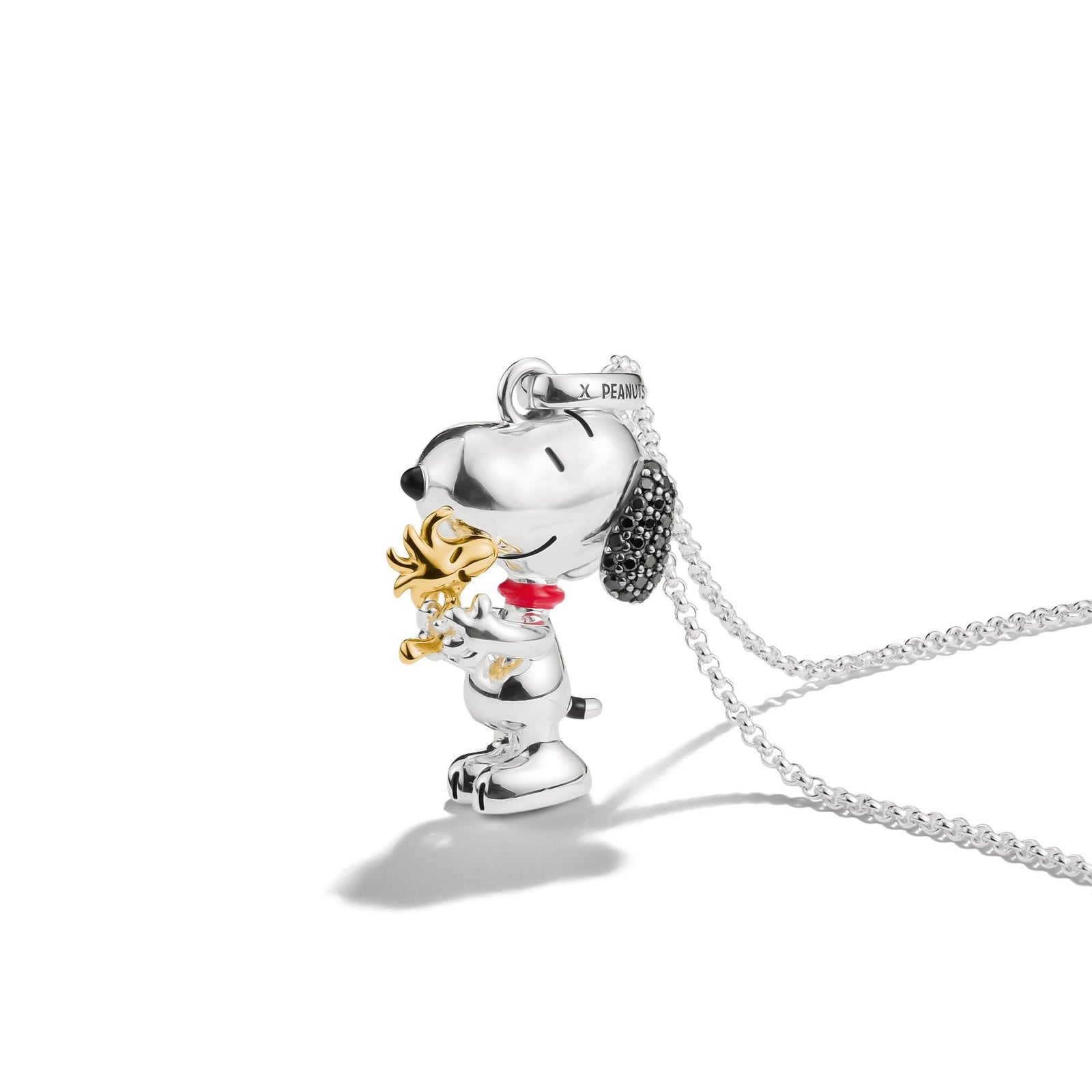 THOMAS SABO Snoopy & Woodstock PavÃ© PEANUTS Necklace
