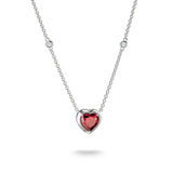 THOMAS SABO Necklace with Red Heart Pendant Silver