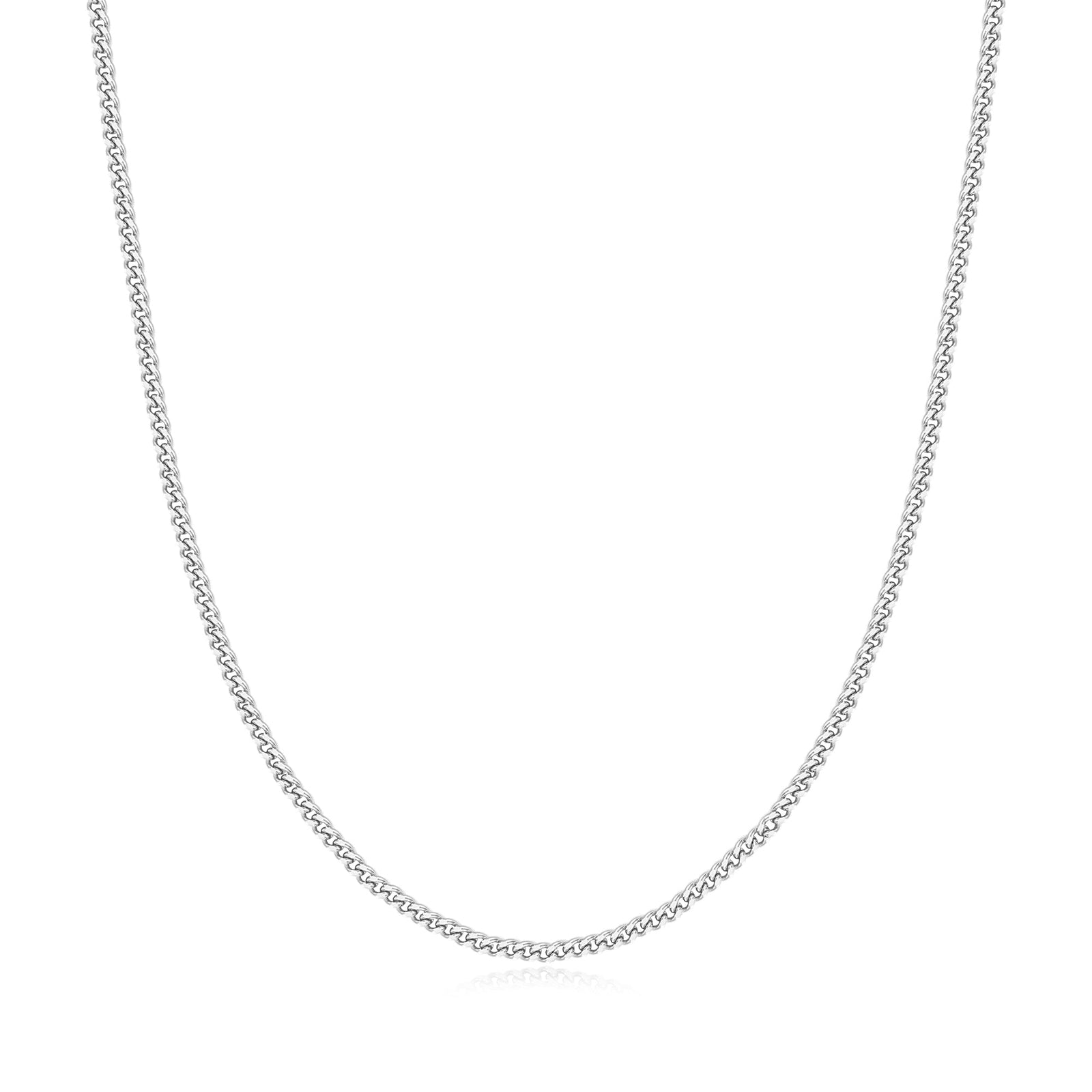 Ania Haie Silver Shiny Curb Necklace