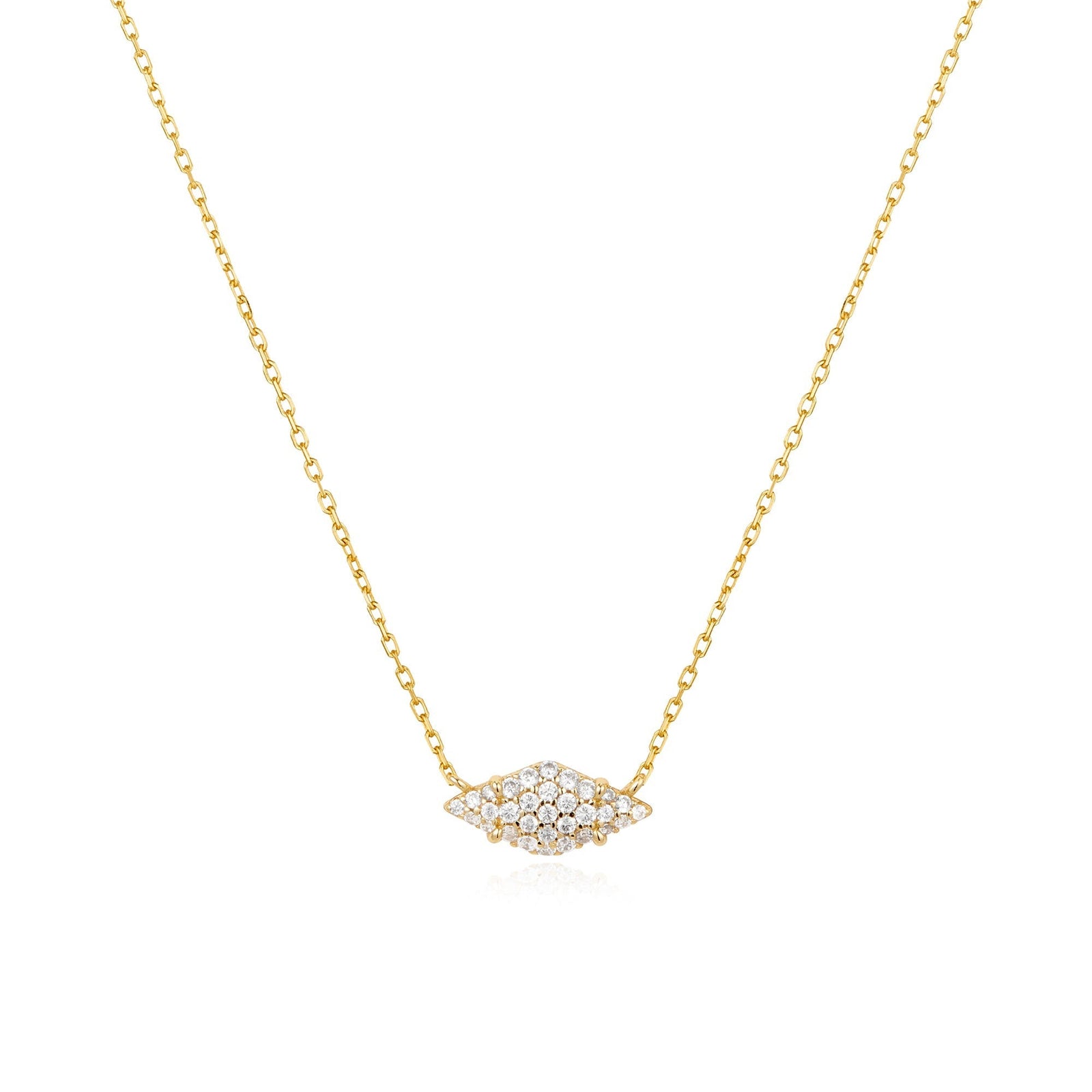 Ania Haie Gold Pave Sparkle Necklace