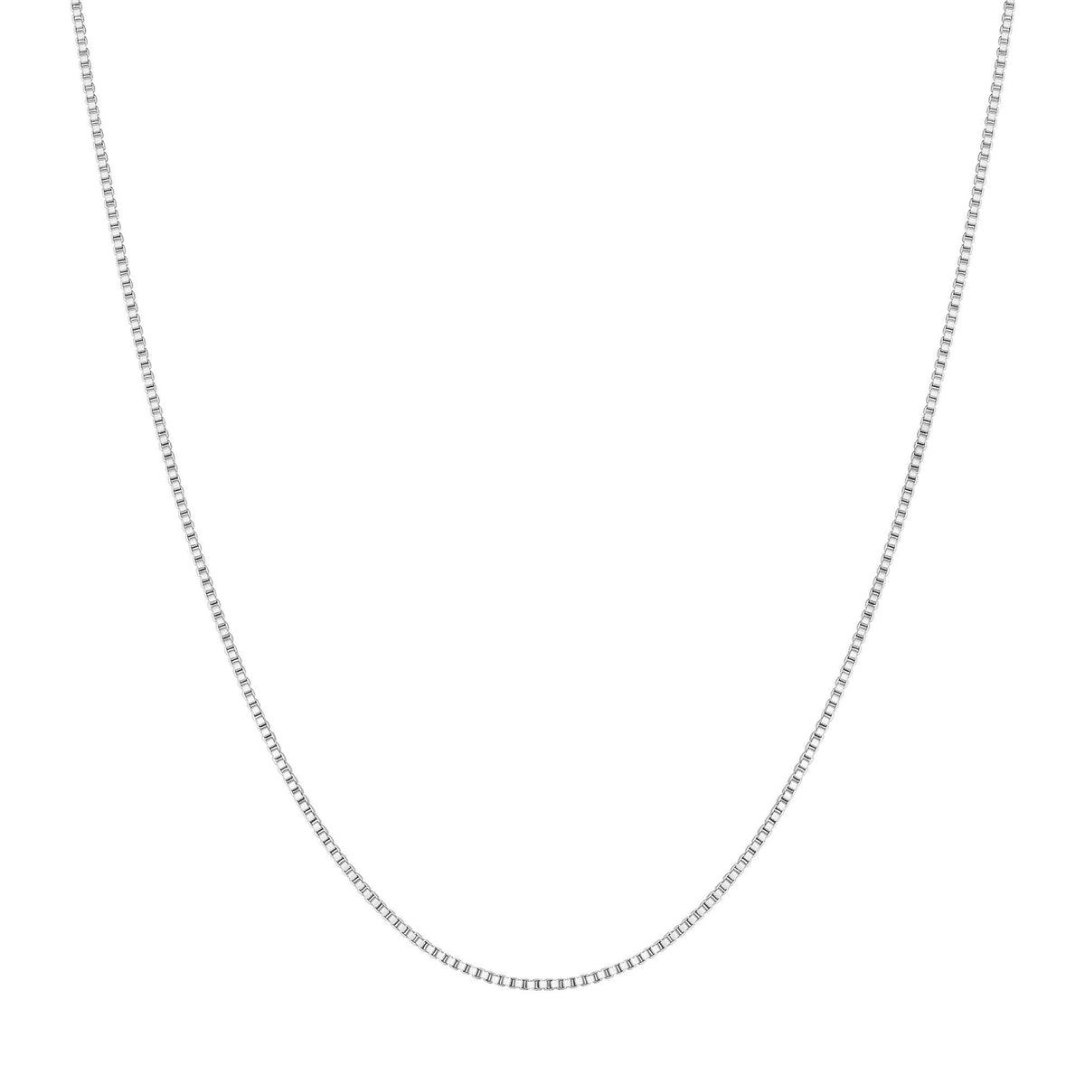 Ania Haie Silver Box Chain Necklace