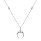 Ania Haie Silver Reversible Horn Necklace