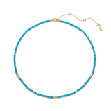 Ania Haie Gold Lab-Created Turquoise Beaded Necklace