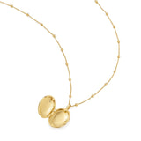 Ania Haie Gold Butterfly Locket Necklace