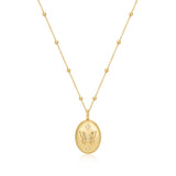 Ania Haie Gold Butterfly Locket Necklace