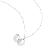Ania Haie Silver Butterfly Locket Necklace