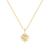 Ania Haie Gold Sunburst Necklace