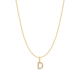 Ania Haie Gold Letter D Initial Necklace